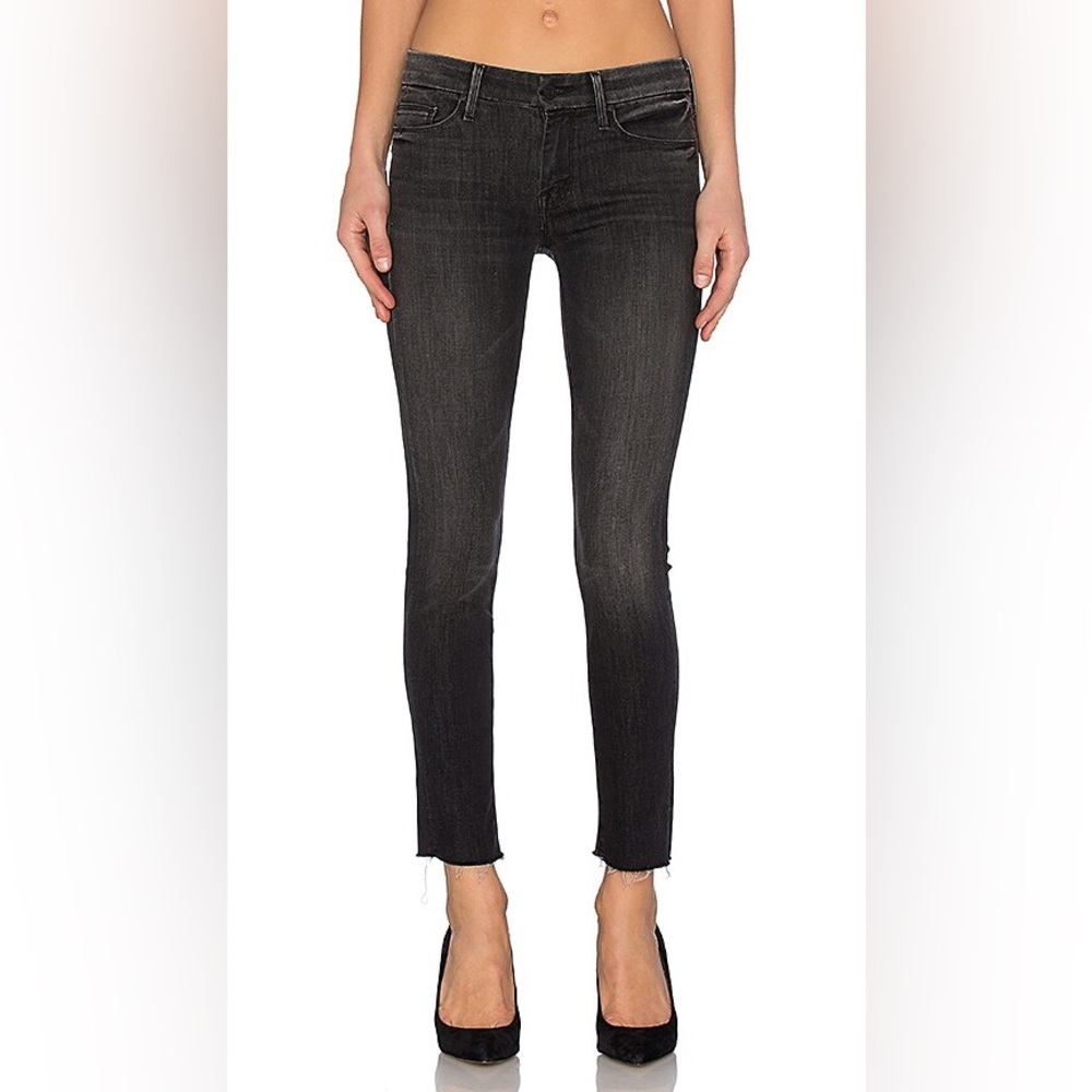 Mother The Looker Ankle Fray Jeans Rebels & Lovers Raw Hem🦋